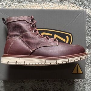 Keen Women's San Jose 6" Soft Toe Work Boots Size 10.